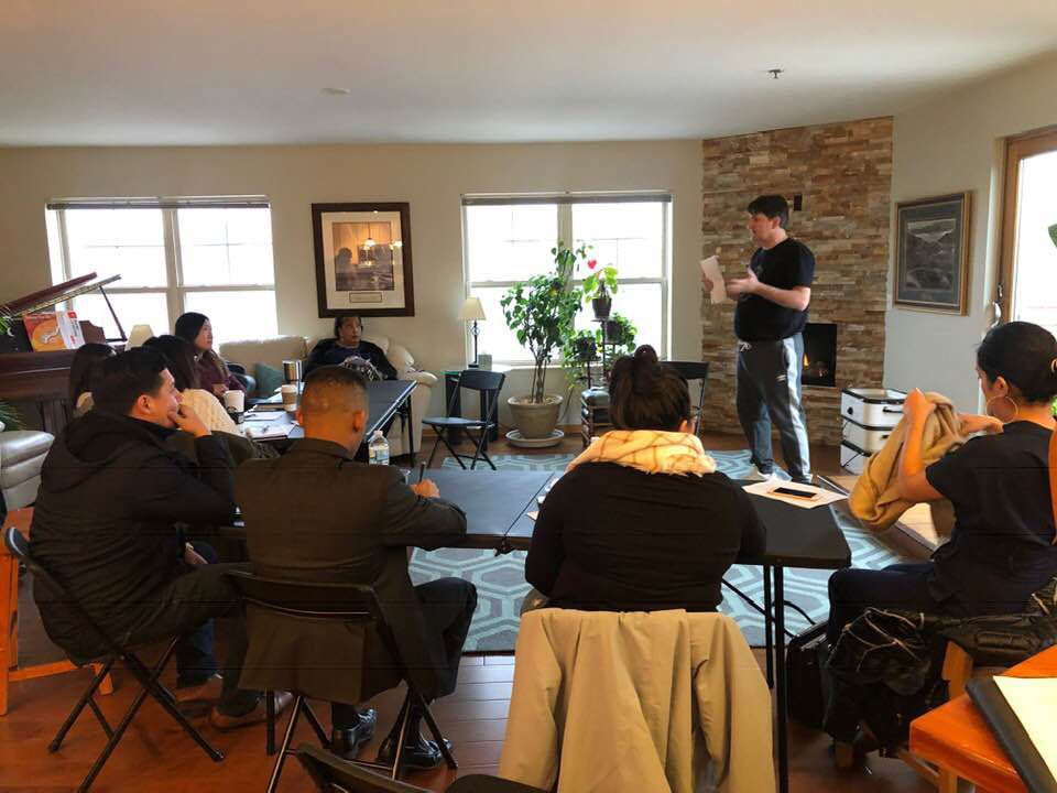 Adelante training session